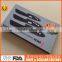 3pcs ceramic knife sets with knife sheath