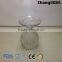 430ml New Design Ribbed Tealight Hanging Glass Candle Holder