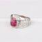 china factory custom men's ring gemstone big stone ring designs mens