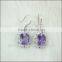 925 Sterling Silver Natural Amethyst Set Jewelry