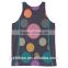 wholesale all over printing unisex tank top pattern fashion
