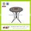 Outside and home living room furniture mosaic design folding simple design dining table