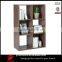 wood Unit Walnut Vinyl Storage Shelfs Shelving DVDs Bookcase furniture