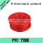 Colored Plastic PVC soft tube - red