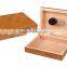 Burl Wood Travel Cigar Humidor