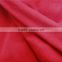 High Quality Warm Soft Anti-static Red Polyester Knitted Polar Fleece