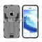 Shockproof transformer hybrid armor case for iPhone 5S iPhone SE with stand