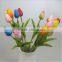 Wholesale Wedding Flower for Gift Artificial Flower Tulip Fabric Flower
