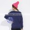 Custom100% cotton women's embroidered sweatshirts with china supplier
