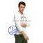100 Cotton Custom Long Sleeve Mens White Printed T-shirt Wholesale Clothing
