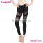 Black calzas deportivas mujer mesh with pocket sports leggings fitness