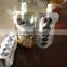 soy bean milk in pouch with cap filling capping packing machine