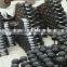 hex rubber coated dumbbell