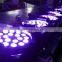 Zoom led par 6in1 18*18W RGBWA UV indoor zoom dmx512 led par P64 light