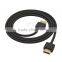 Black Slim HDMI cable 1.4 2.0v with ethernet