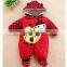 2015 baby winter animal romper wholesale