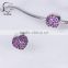 S925 Sterling SIlver LOVE OF MY LIFE FANCY PINK CZ Charm 791053CZS