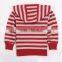 (A3002)2015 Red 1-5Y wholesale kids hoodies coats nova kids clothing striped baby coats cotton boys winter jacket