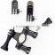 JGJ OEM for GoPro Hero 3+/3/2/1 Cameras Three-way Adjustable Pivot Arm for Motocycle/Bike