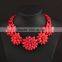 Best sell high quality bead necklace choker necklace fashion acrylic necklace
