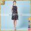 Elegant Polka Dot Casual A-line Pretty Mini Dress For Women                        
                                                Quality Choice