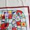 custome printed Plain coloured embroidered game cotton table cloth                        
                                                Quality Choice