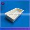 stock item clumina ceramic combustion boat for sale 90*60mm alumina ceramic crucible boat