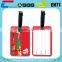 Professional factory PVC luggage tag