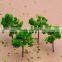 architectural wire model tree in train layout model T-70/27