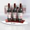 luxury custom bottle glorifier,wine display stand,acrylic wine bottle holder with logo