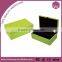fashion wooden blue / green scarf gift box, sample making 7-10 days.OEM accept