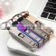 Professional design top quality fashional usb charged lighters man popular electric metal lighters with keychain                        
                                                Quality Choice