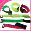 High quality 100% nylon hook and loop strap with buckle