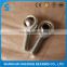 self-lubricating rod end bearings male thread SAB6F/KSAB8F/K SAB10F/K SAB12F/K SAB15F/K