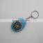 Mini body pocket compass with keychain