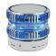 Portable wireless mini bluetooth speaker with led light