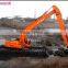 Amphibious excavators Marsh Buggy made of HITACHI excavator