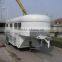 gooseneck horse fiberglass truck trailer