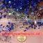 Hot sale Christmas Party SILVER Shimmer Stars Foil Wire Garland Decoration