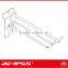 Double Sided Slatwall Display Promotion Magazine, Brochure Display Rack, Aluminum Extrusion Back Panel