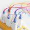Lighting smiley Android smartphones led micro usb cable V8 common data line