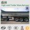 3 axle 40 ton dump semi truck trailer for sale tipper truck trailer