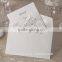 2015 High Quality pierced flower wedding invitation card