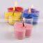 India Diwali wholesale unscented colorful tea light candles