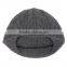 2016 Hot Selling 100% Acrylic Knitted Cuff Beanies Winter Slouchy Beanie Hat