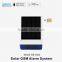 Waterproof Wireless multi-language IOS/Android APP gsm alarm system solar power gsm alarm sms
