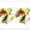 Zinc alloy furniture glass clip shelf bracket