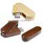 natural usb wooden with keychain, Eco-friendly wooden usb flash drive, recycled wooden pendrive