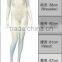 Headless Fiberglass Material Rose Gold Plating Mannequin For Ladies Clothes Display