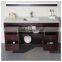 48" Cherry Red Solid Wood Bathroom Vanity Furnitures of House